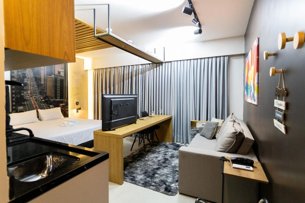 Flat Em Moema Apartment เซาเปาโล ภายนอก รูปภาพ