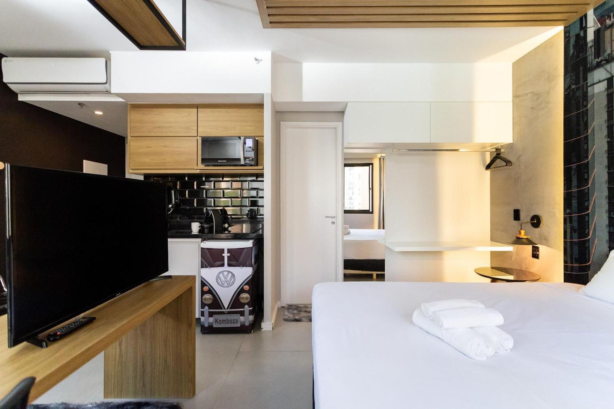 Flat Em Moema Apartment เซาเปาโล ภายนอก รูปภาพ