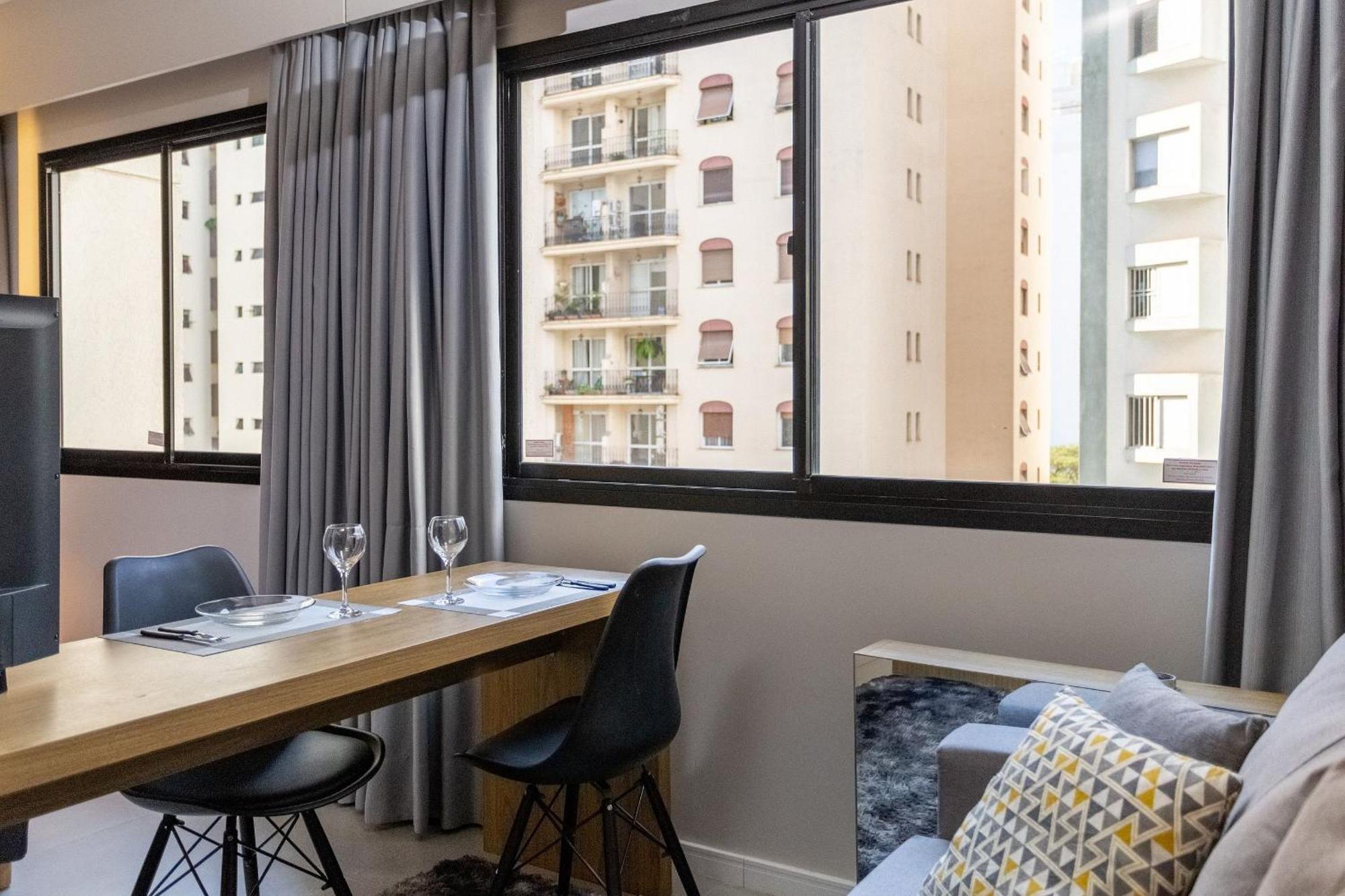 Flat Em Moema Apartment เซาเปาโล ภายนอก รูปภาพ